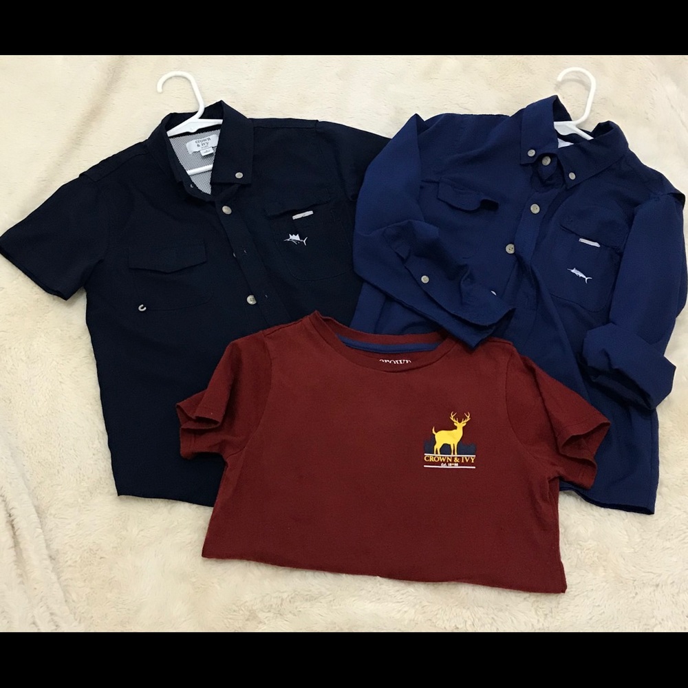 Crown and Ivy shirt bundle